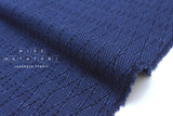 Japanese Fabric Indigo Aizome Yarn Dyed Asagi Sashiko - 50cm