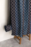 Japanese Fabric Indigo Aizome Yarn Dyed Katsuo Sashiko - 50cm