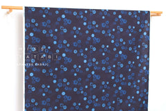 Japanese Fabric Indigo Style Shibori Print - A - 50cm