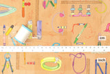Japanese Fabric Craft Tools Alphabet - A - 50cm