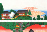 Japanese Fabric Edo Sakura Hanami - 50cm