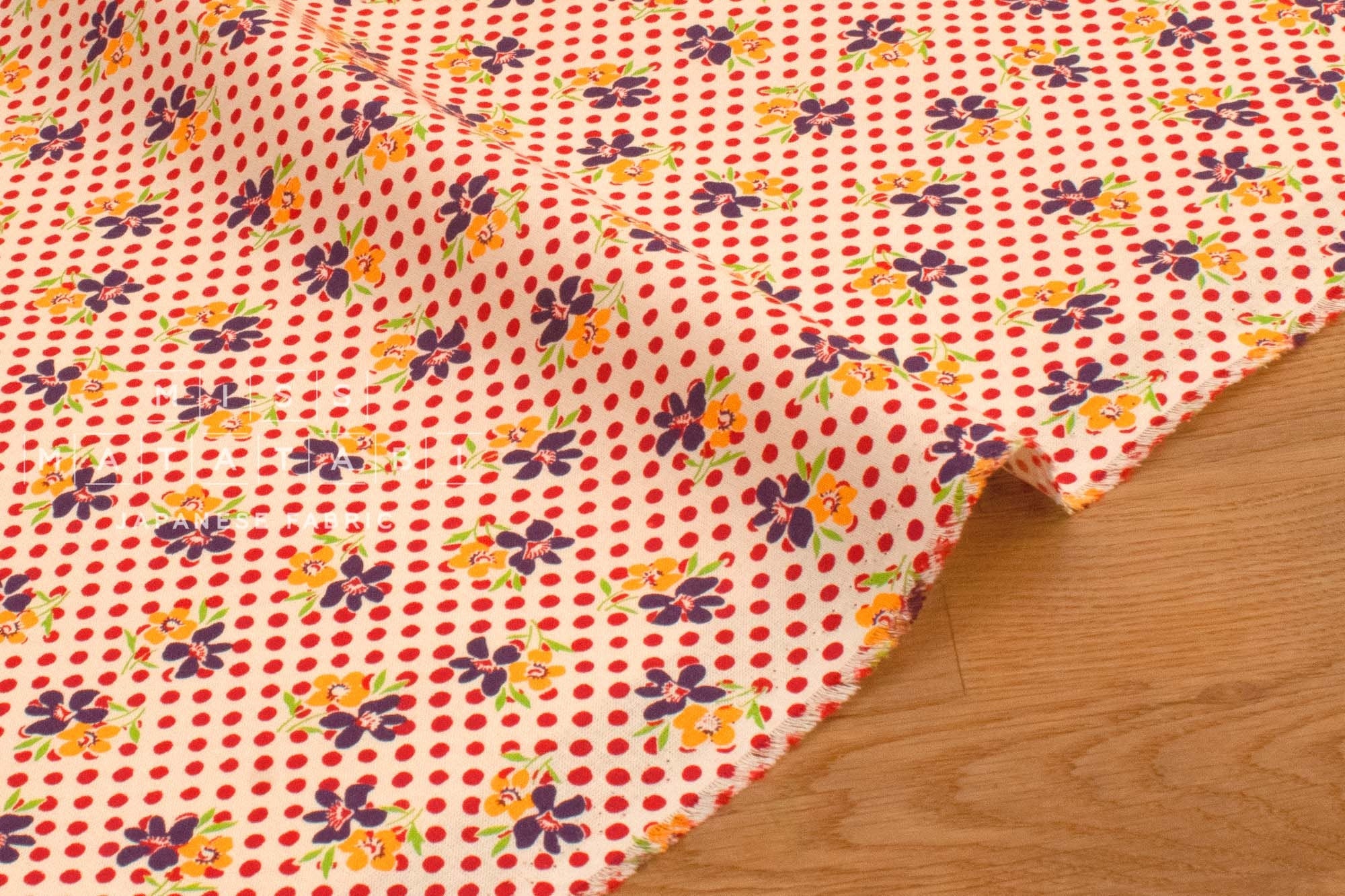Japanese Fabric Sweet Dew - A - 50cm