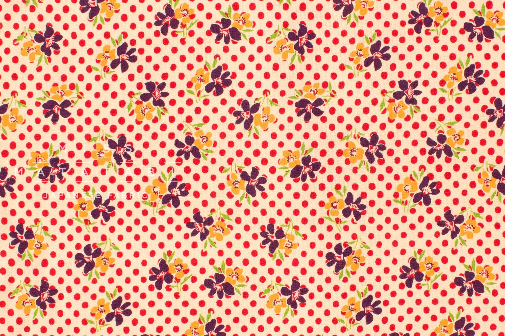 Japanese Fabric Sweet Dew - A - 50cm