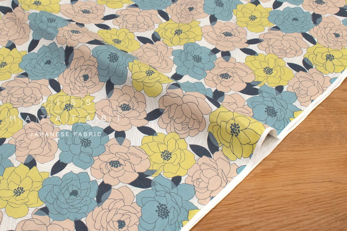 Japanese Fabric Fresh Flowers - B - 50cm