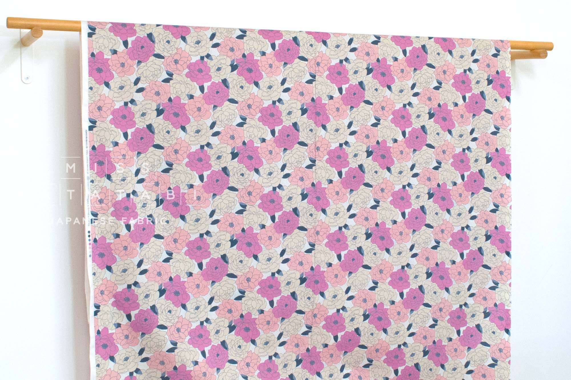 Japanese Fabric Fresh Flowers - A - 50cm