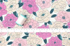 Japanese Fabric Fresh Flowers - A - 50cm