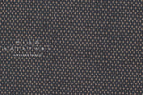 Japanese Fabric Yarn-Dyed Dot Dobby - charcoal - 50cm