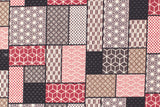 Japanese Fabric Wagara Patches - A - 50cm