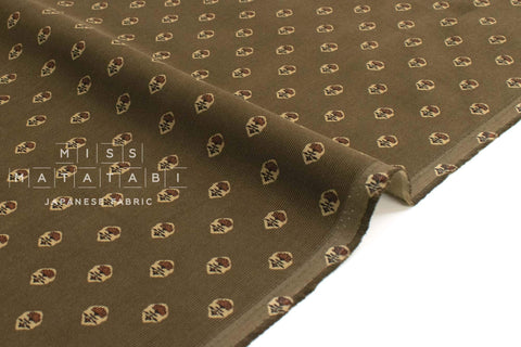 Japanese Fabric Corduroy Provence Style - C - 50cm
