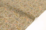 Japanese Fabric Corduroy Where the Animals Meet - A - 50cm