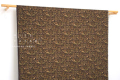 Japanese Fabric Corduroy Where the Animals Meet - C - 50cm