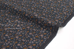 Japanese Fabric Corduroy Palais Fleur - E - 50cm