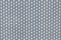 Japanese Fabric - asanoha double gauze - blue - 50cm