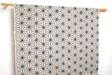 Japanese Fabric Asanohana - 1B - 50cm