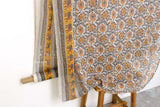 Hand Printed Indian Cotton Voile - D2 - 50cm