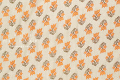 Hand Printed Indian Cotton Voile - A2 - 50cm