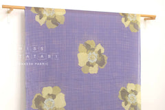 Hand Printed Indian Cotton Voile - F2 - 50cm