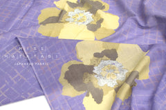 Hand Printed Indian Cotton Voile - F2 - 50cm