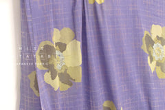 Hand Printed Indian Cotton Voile - F2 - 50cm