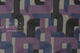 Japanese Fabric Connecting - purple, grey - 50cm