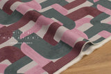 Japanese Fabric Connecting - pink, green - 50cm