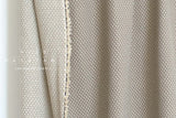 Japanese Fabric Yarn-Dyed Dot Dobby - taupe - 50cm