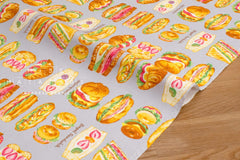 Japanese Fabric Sandwiches - grey - 50cm