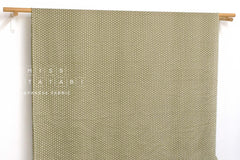 Japanese Fabric - asanoha double gauze - green - 50cm