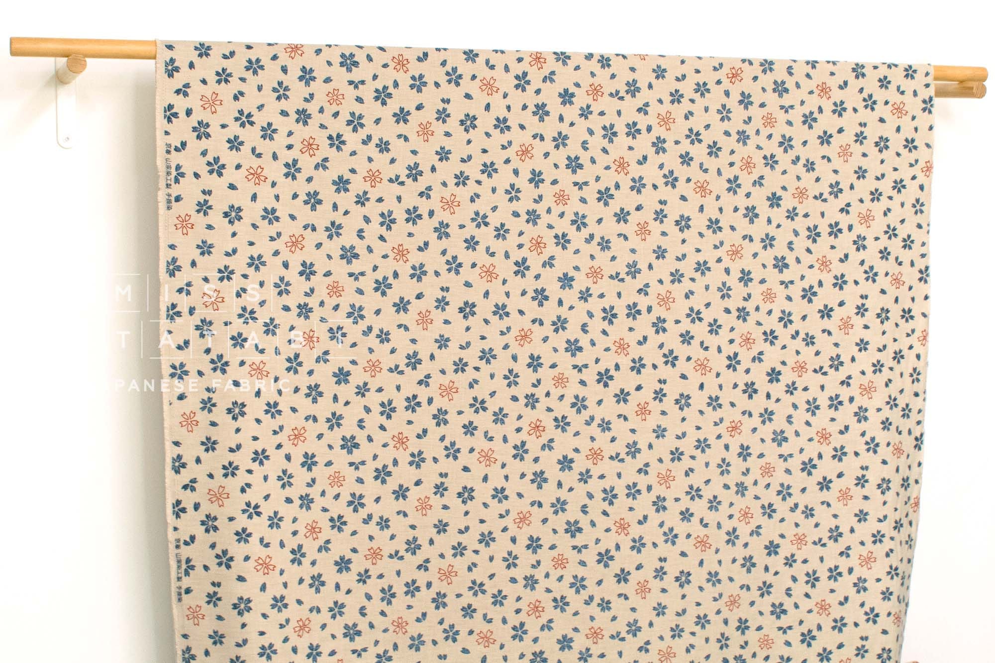 Japanese Fabric Sakura Cherry Blossoms - 8B - 50cm
