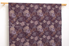 Japanese Fabric Tsubaki Awase Monyo - C - 50cm