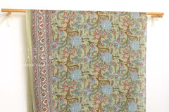 Hand Printed Indian Cotton Voile - E1 - 50cm