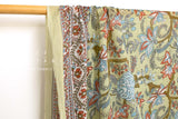 Hand Printed Indian Cotton Voile - E1 - 50cm