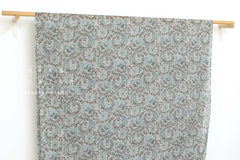 Hand Printed Indian Cotton Voile - G3 - 50cm