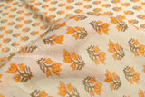 Hand Printed Indian Cotton Voile - A2 - 50cm