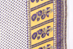 Hand Printed Indian Cotton Voile - C2 - 50cm