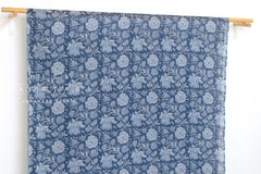 Hand Printed Indian Cotton Voile - G2 - 50cm