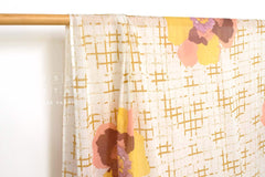 Hand Printed Indian Cotton Voile - F1 - 50cm
