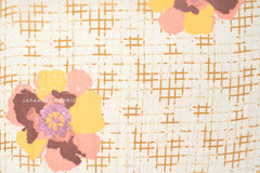 Hand Printed Indian Cotton Voile - F1 - 50cm