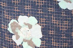 Hand Printed Indian Cotton Voile - F3 - 50cm
