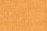 Japanese Fabric Solid Linen Blend Double Gauze - pumpkin - 50cm