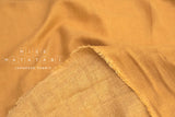 Japanese Fabric Solid Linen Blend Double Gauze - pumpkin - 50cm