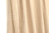 Japanese Fabric Solid Linen Blend Double Gauze - natural linen - 50cm