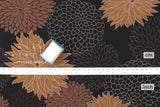 Japanese Fabric Chrysanthemum Pattern - D - 50cm