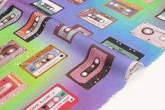 Japanese Fabric Cassette Tapes - 50cm