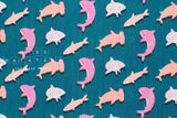 Japanese Fabric Shark Swim - B - 50cm