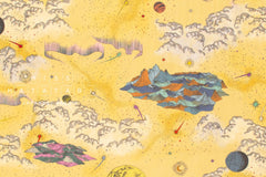 Japanese Fabric Ethereal Mountains II - A - 50cm