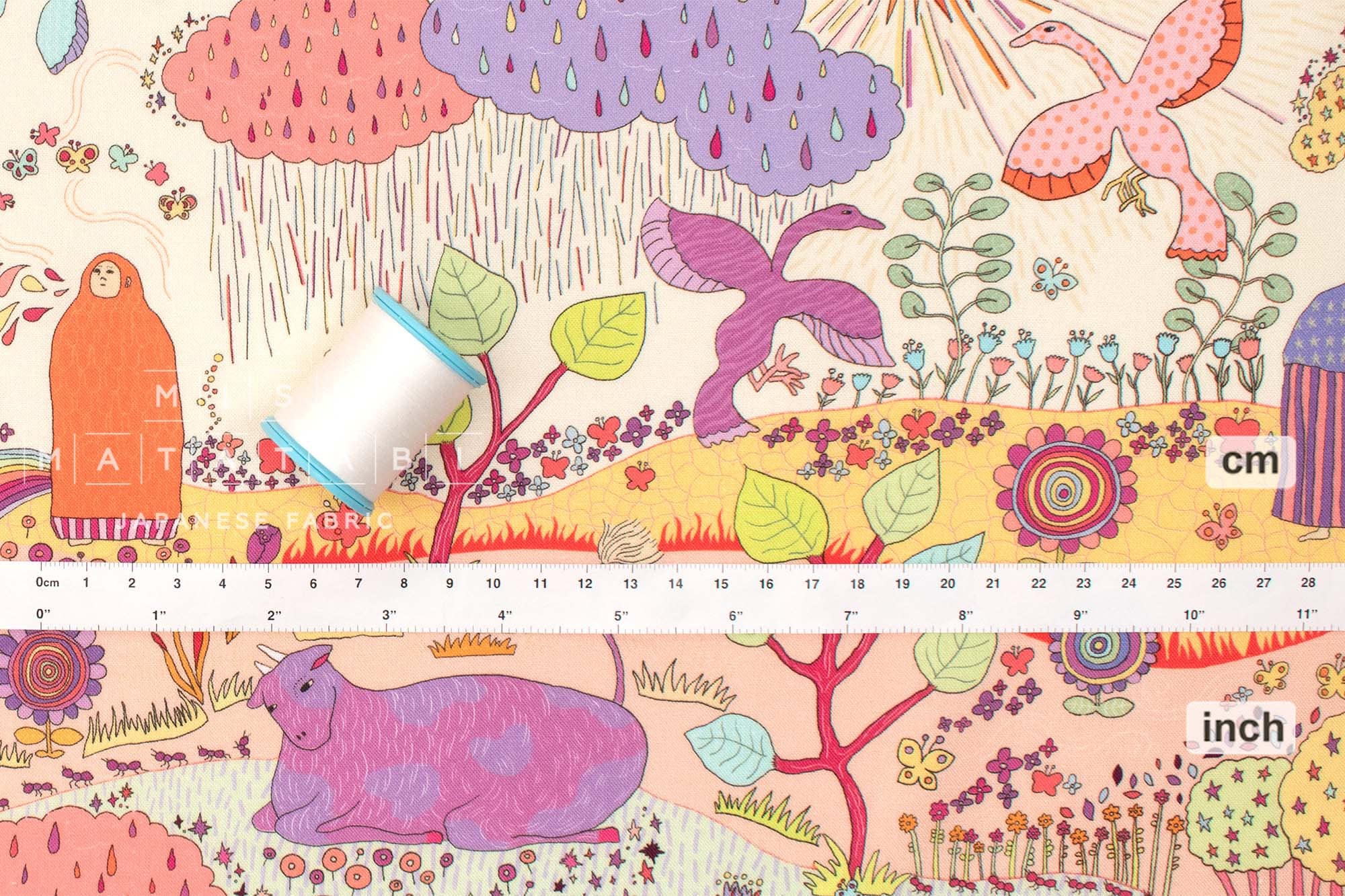 Japanese Fabric Dreamscape - A - 50cm
