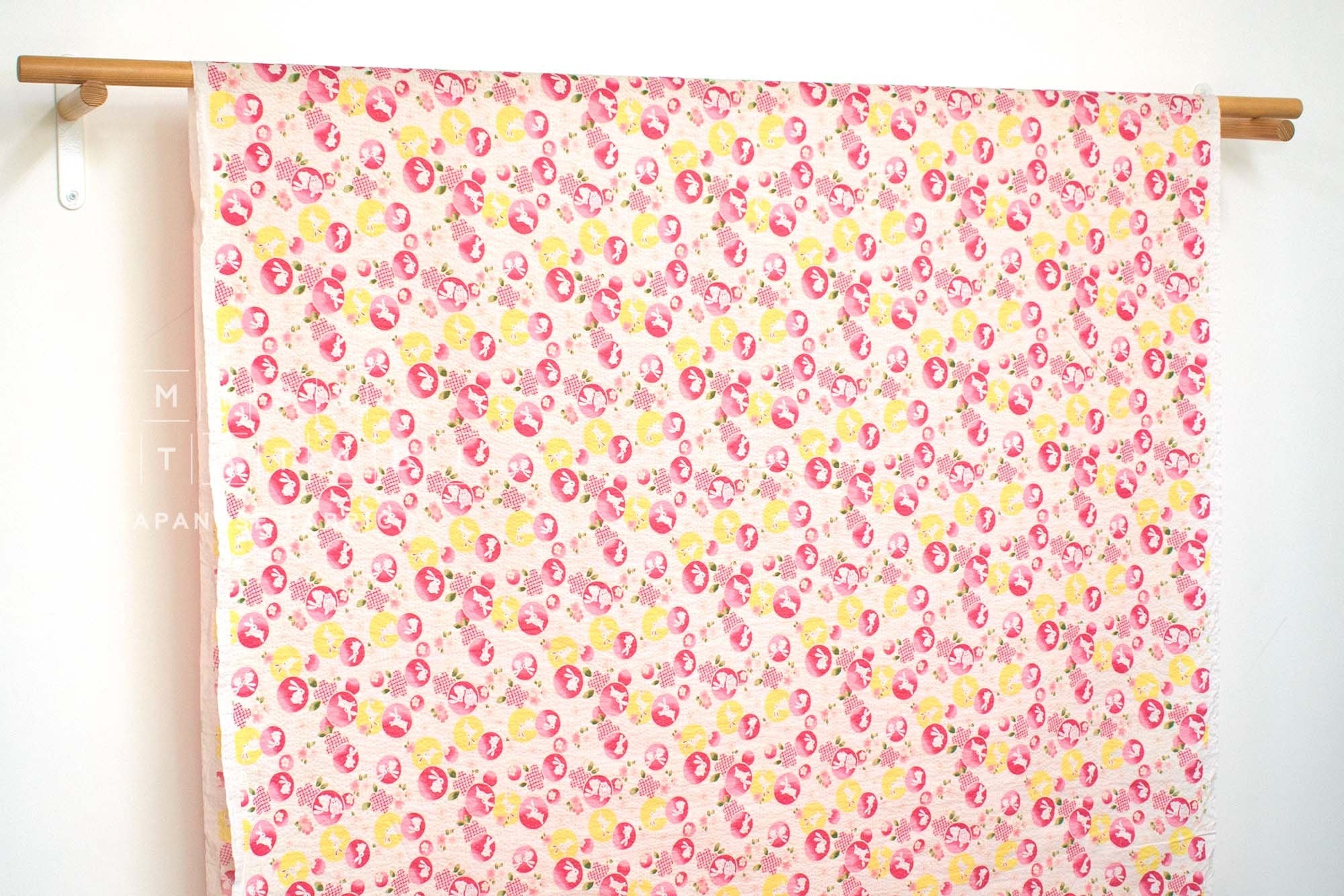 Japanese Fabric Ripple Usagi Bunnies - 50cm