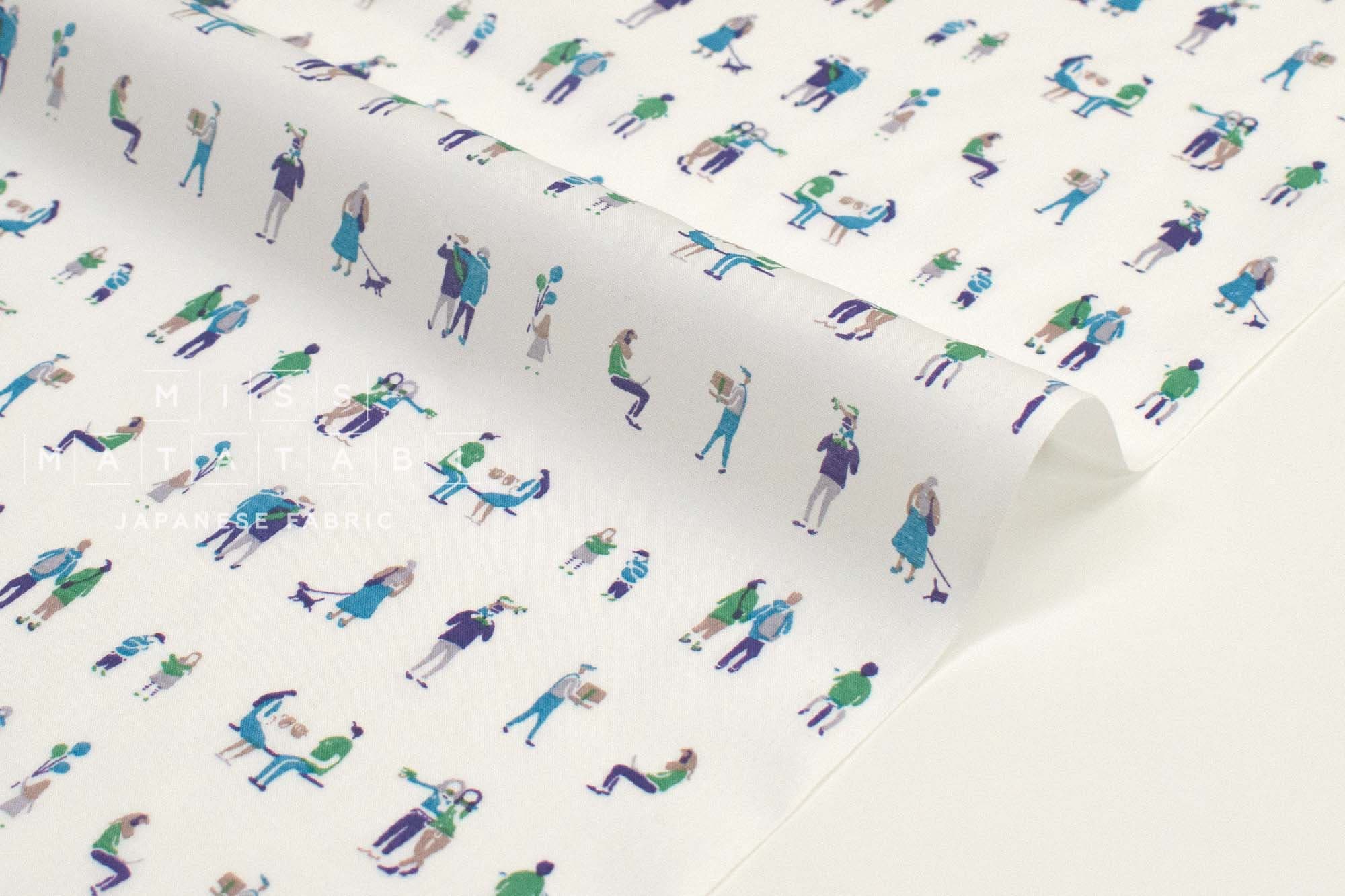 Japanese Fabric Everyday People - 50cm