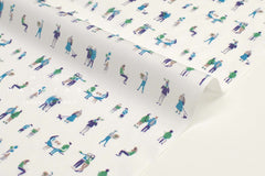 Japanese Fabric Everyday People - 50cm